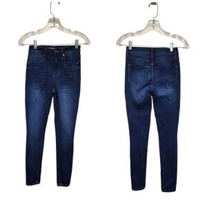 Celebrity Pink Skinny Ankle Blue Denim Jeans Size 0/24